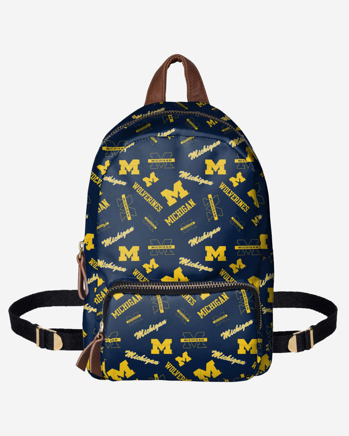 Michigan Wolverines Printed Collection Mini Backpack FOCO - FOCO.com
