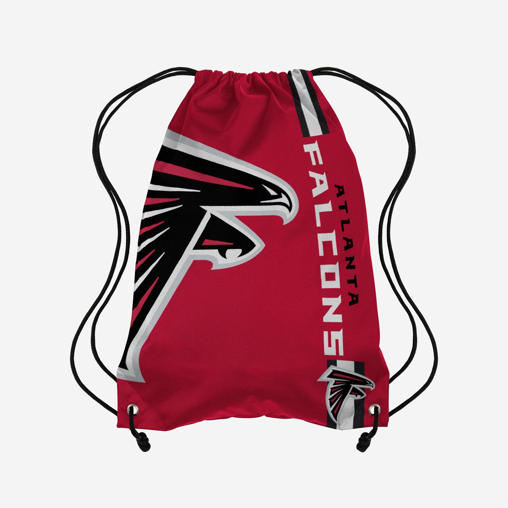 Atlanta Falcons Big Logo Drawstring Backpack FOCO - FOCO.com
