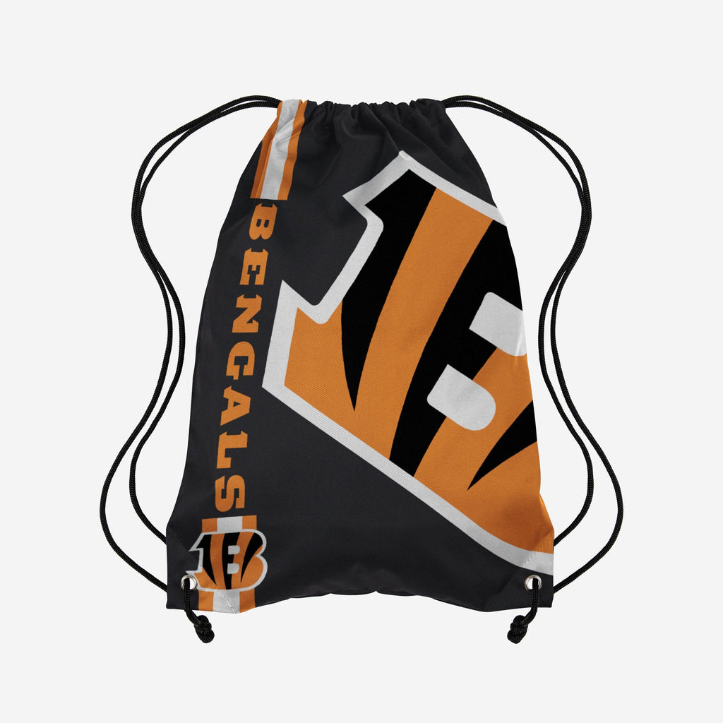 Cincinnati Bengals Big Logo Drawstring Backpack FOCO - FOCO.com