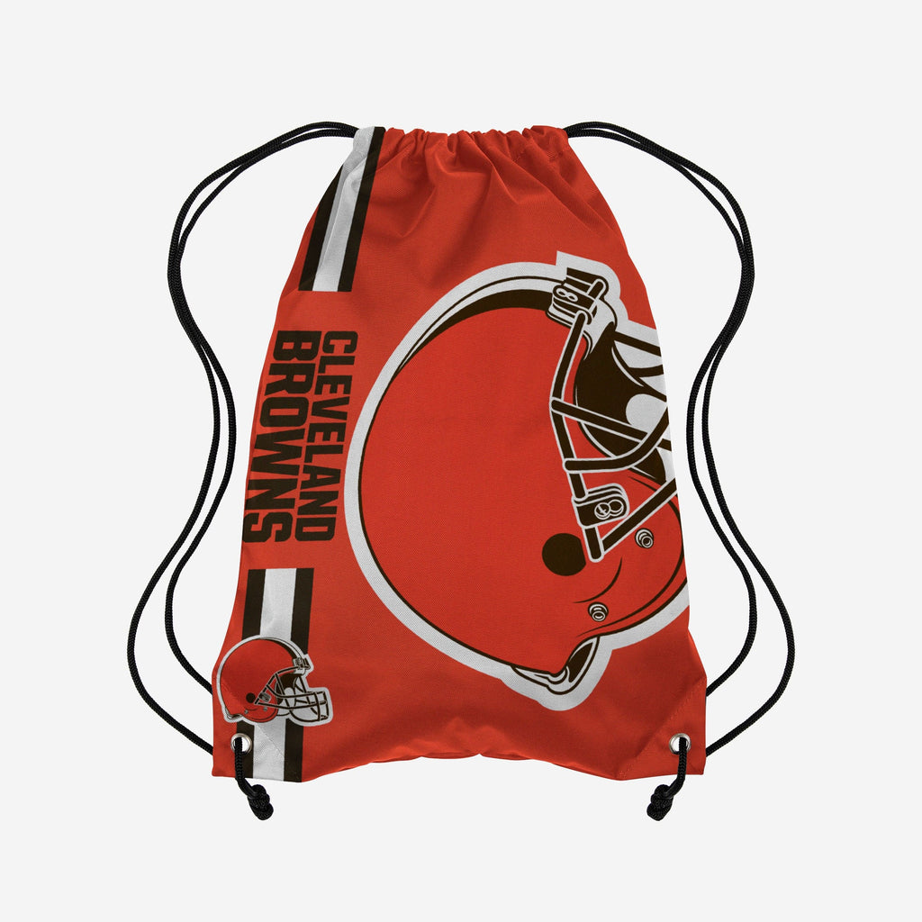 Cleveland Browns Big Logo Drawstring Backpack FOCO - FOCO.com