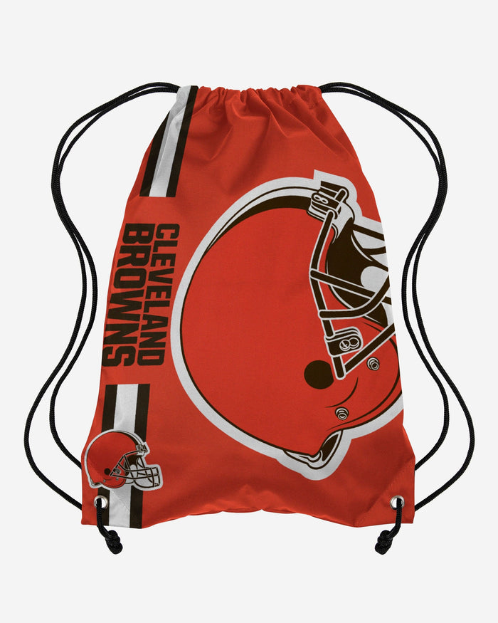 Cleveland Browns Big Logo Drawstring Backpack FOCO - FOCO.com