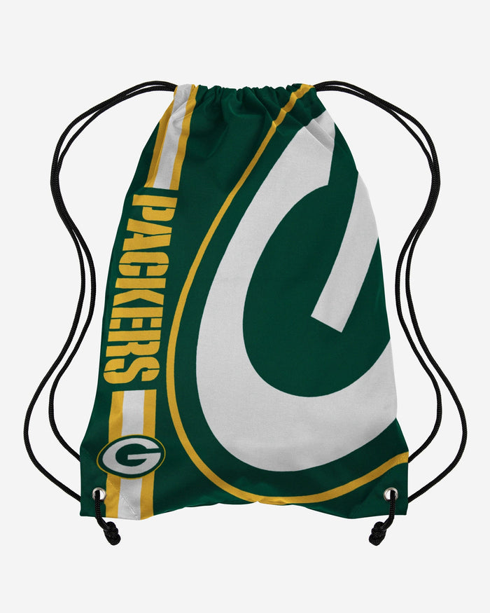Green Bay Packers Big Logo Drawstring Backpack FOCO - FOCO.com