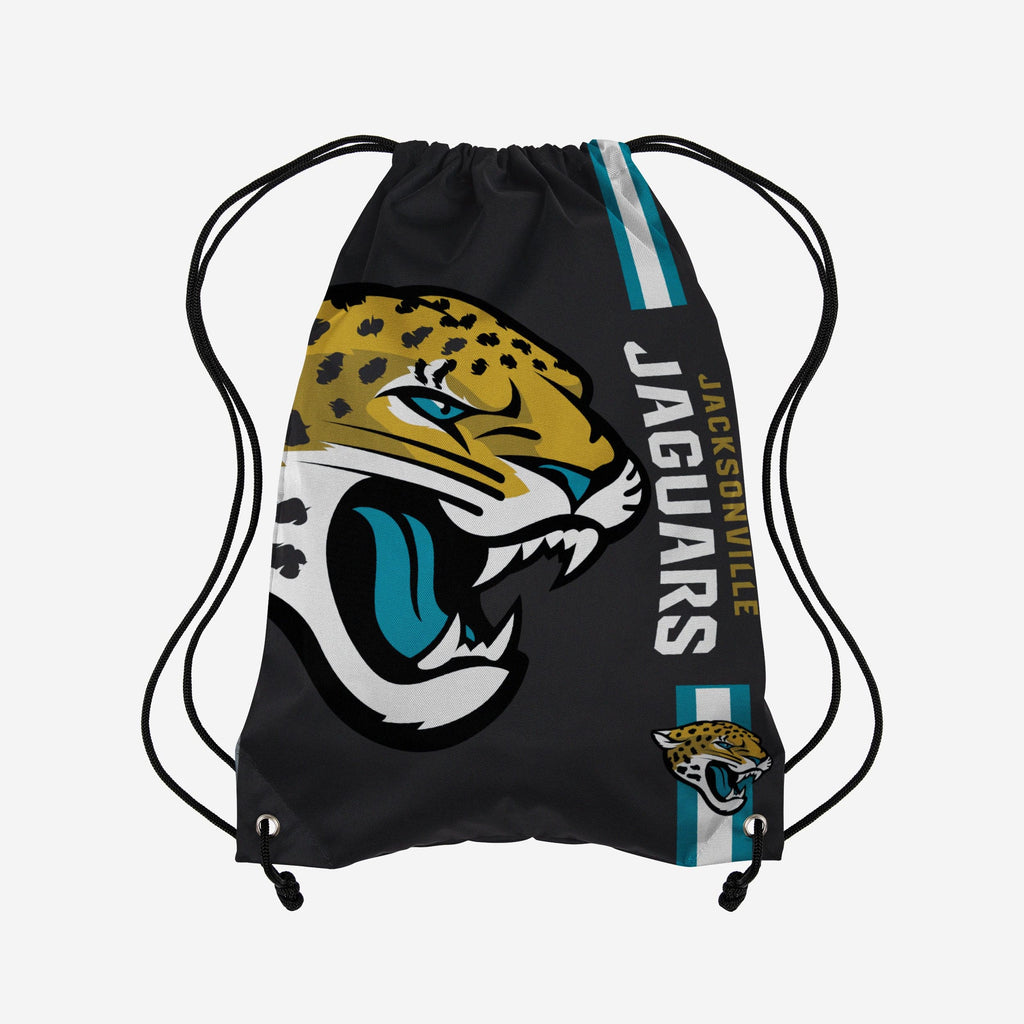Jacksonville Jaguars Big Logo Drawstring Backpack FOCO - FOCO.com