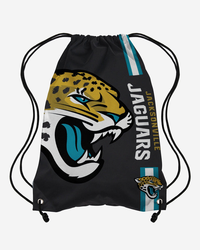 Jacksonville Jaguars Big Logo Drawstring Backpack FOCO - FOCO.com