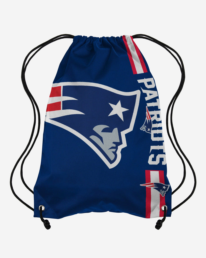 New England Patriots Big Logo Drawstring Backpack FOCO - FOCO.com