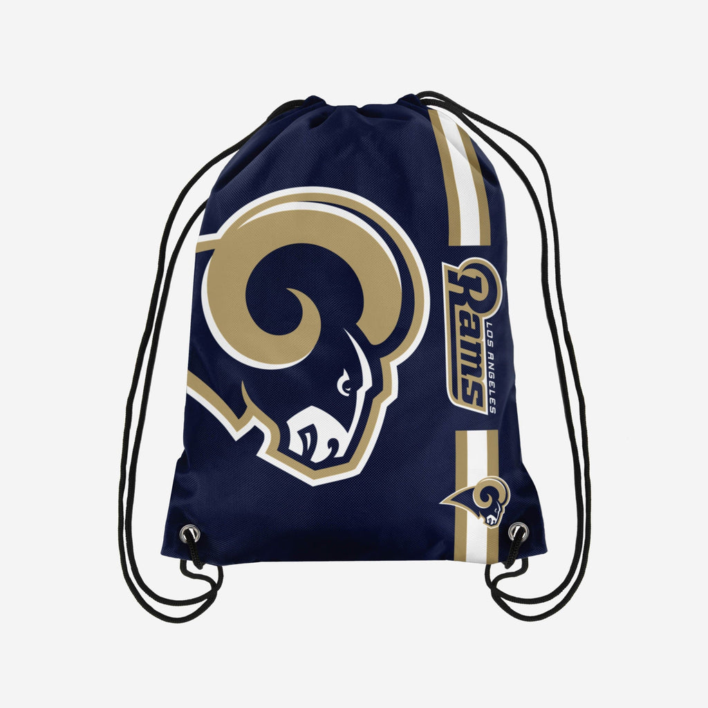 Los Angeles Rams Retro Big Logo Drawstring Backpack FOCO - FOCO.com