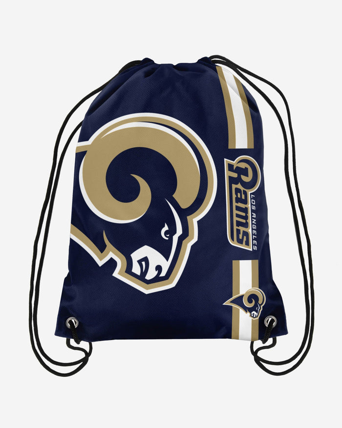 Los Angeles Rams Retro Big Logo Drawstring Backpack FOCO - FOCO.com
