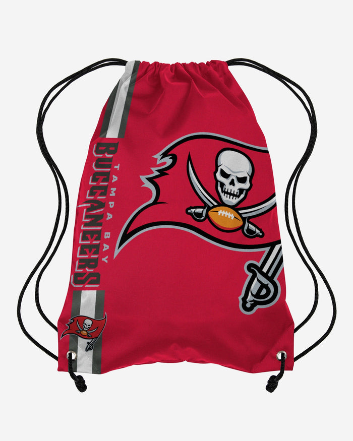 Tampa Bay Buccaneers Big Logo Drawstring Backpack FOCO - FOCO.com