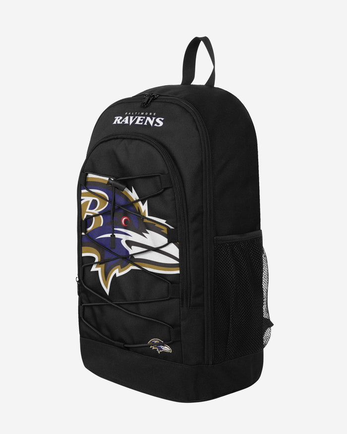 Baltimore Ravens Big Logo Bungee Backpack FOCO