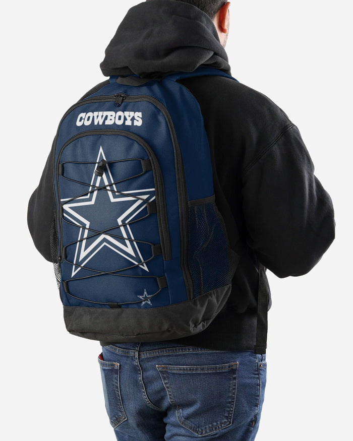 NFL Big Logo Bungee Backpack Dallas Cowboys