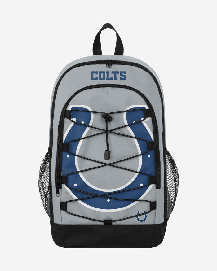 Indianapolis Colts Big Logo Bungee Backpack FOCO - FOCO.com