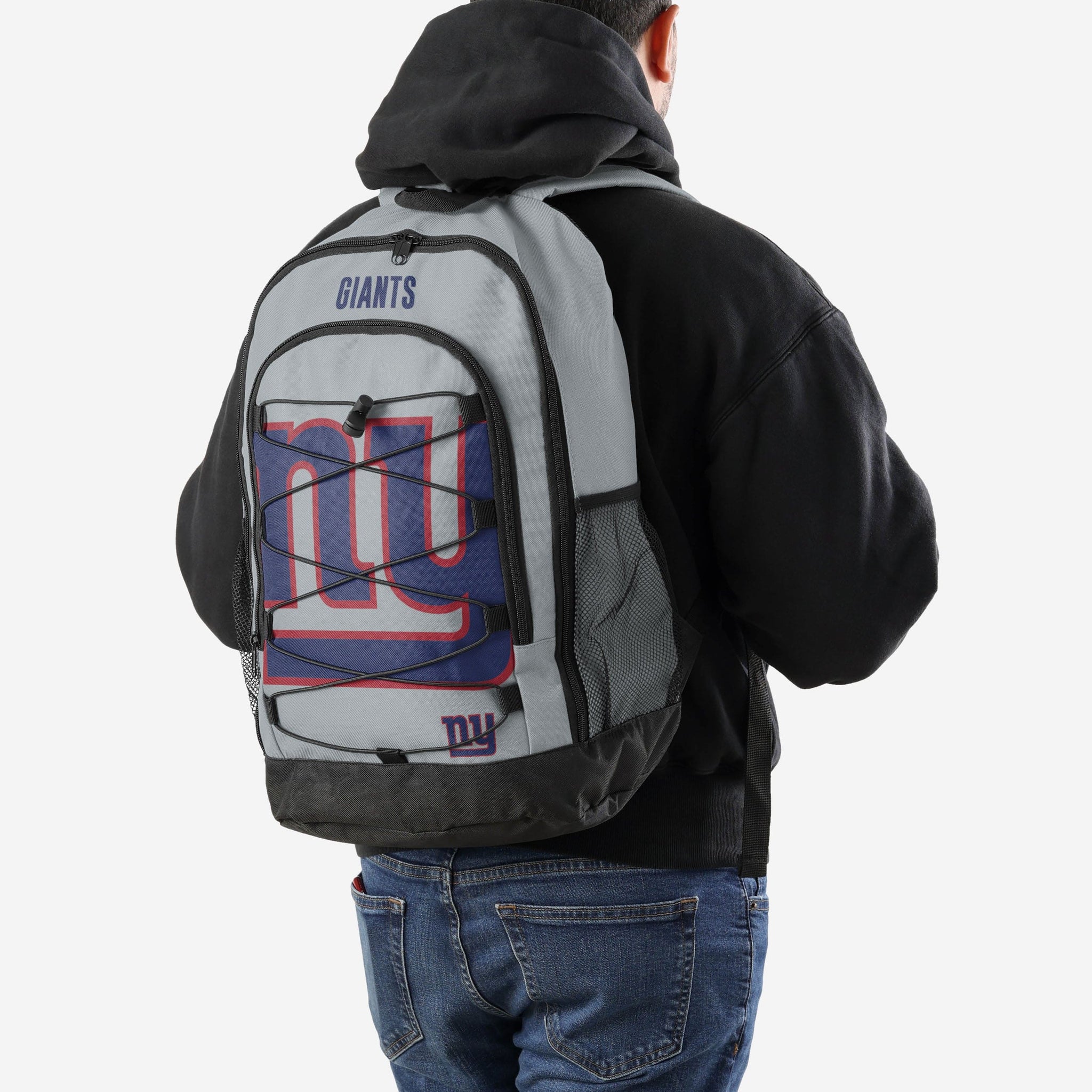 FOCO New York Giants Big Logo Bungee Backpack