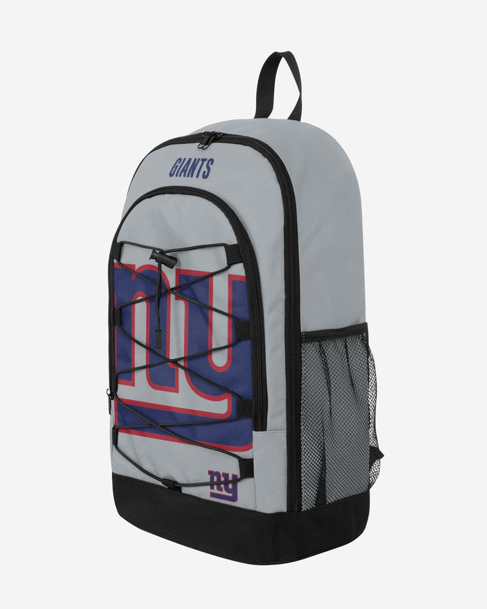 New York Giants Big Logo Bungee Backpack FOCO - FOCO.com