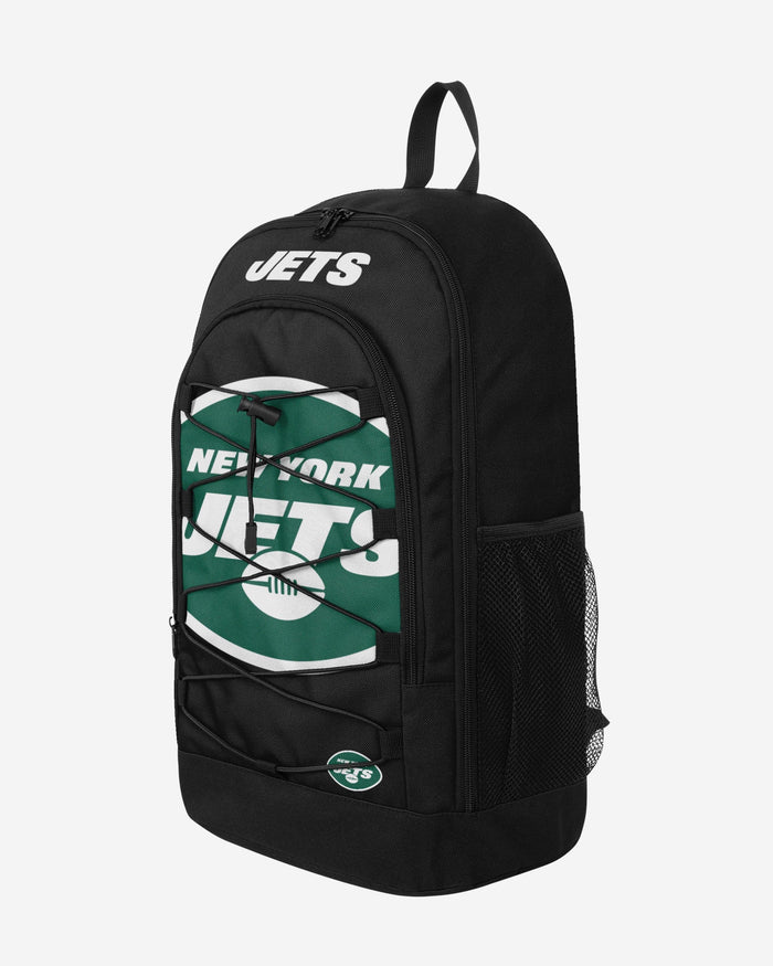 New York Jets Big Logo Bungee Backpack FOCO - FOCO.com