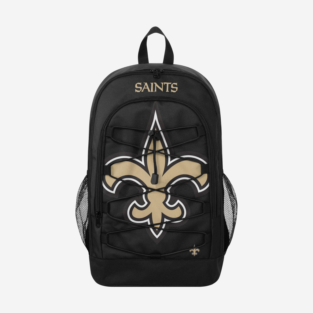 New Orleans Saints Big Logo Bungee Backpack FOCO - FOCO.com
