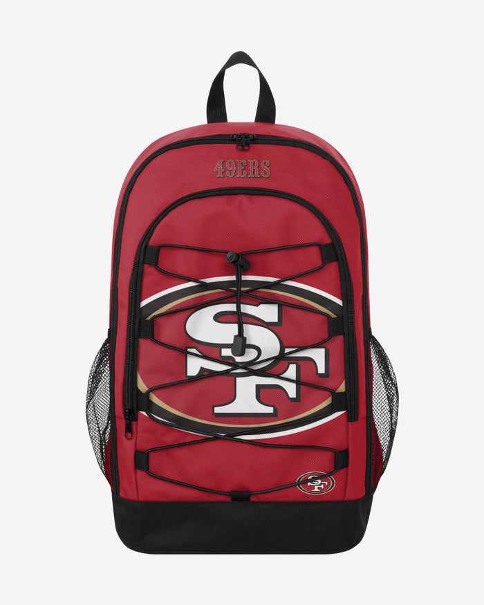 San Francisco 49ers Big Logo Bungee Backpack FOCO