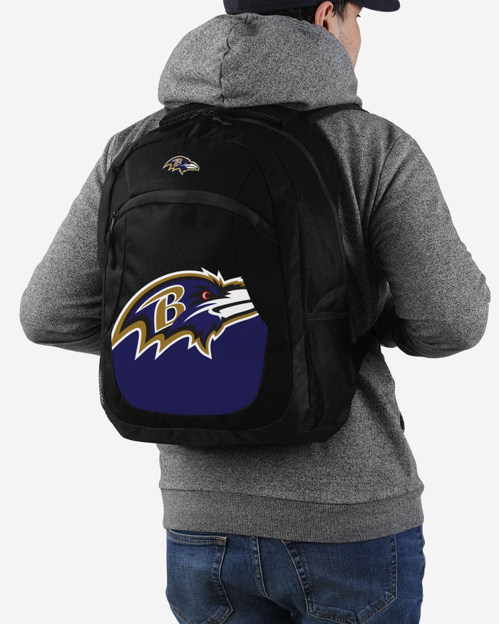 Baltimore Ravens Colorblock Action Backpack FOCO - FOCO.com
