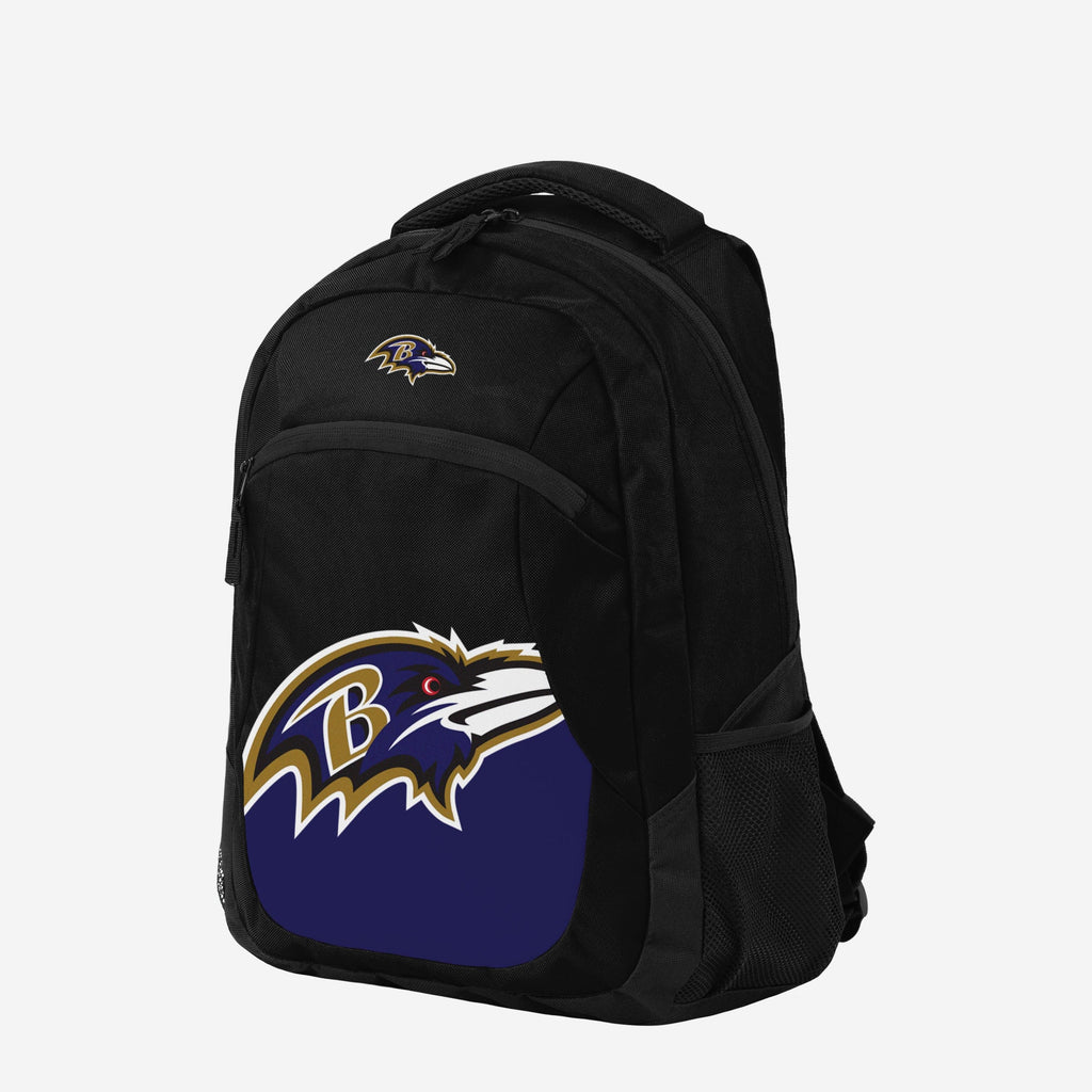 Baltimore Ravens Colorblock Action Backpack FOCO