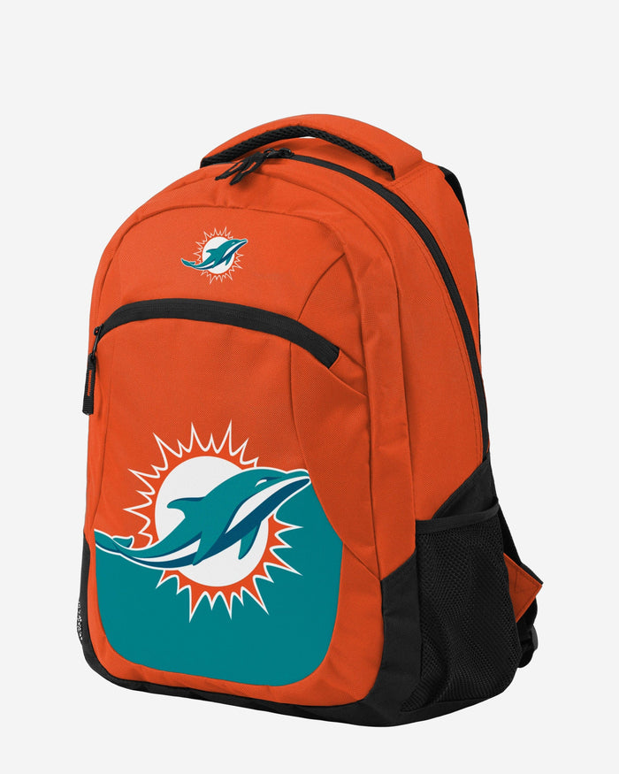 Miami Dolphins Colorblock Action Backpack FOCO - FOCO.com
