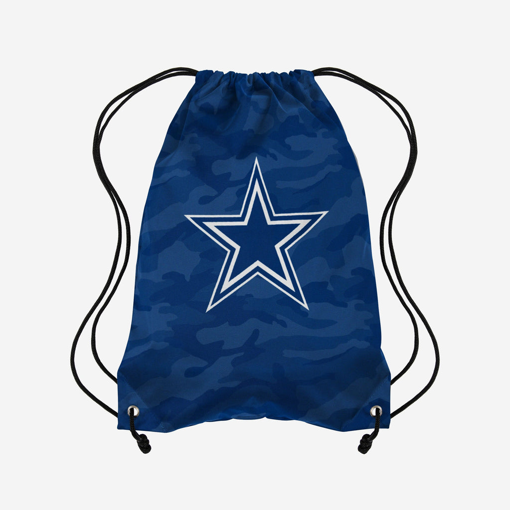 Dallas Cowboys Big Logo Camo Drawstring Backpack FOCO - FOCO.com