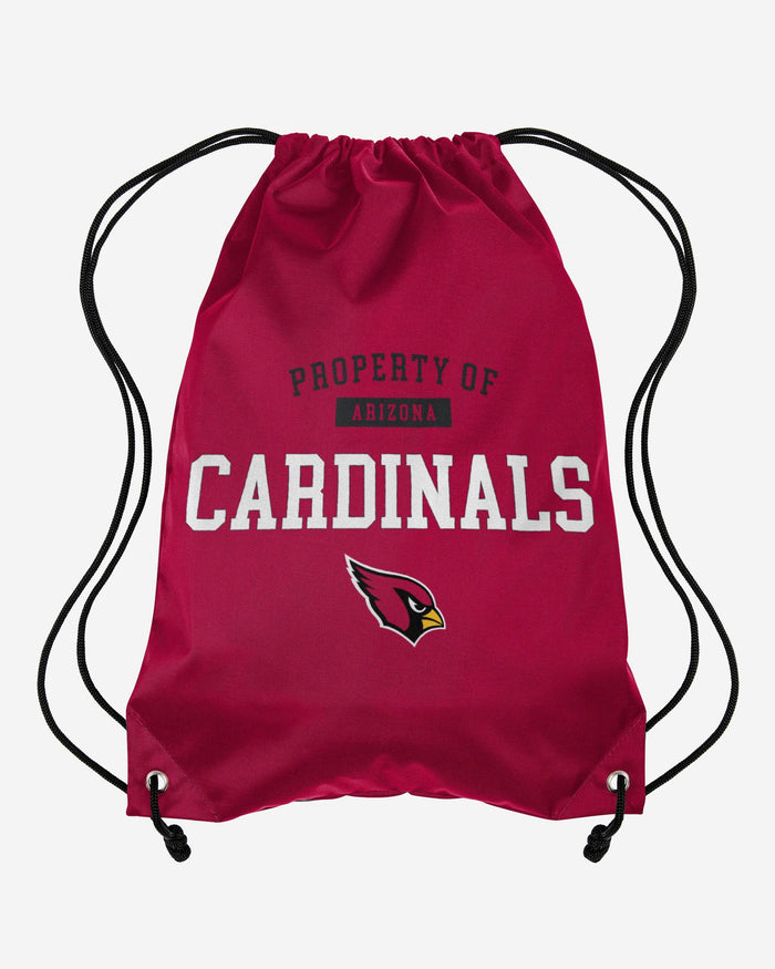 Arizona Cardinals Property Of Drawstring Backpack FOCO - FOCO.com