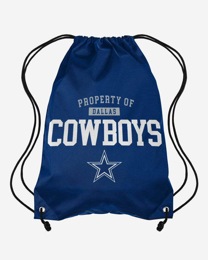 Dallas Cowboys Property Of Drawstring Backpack FOCO