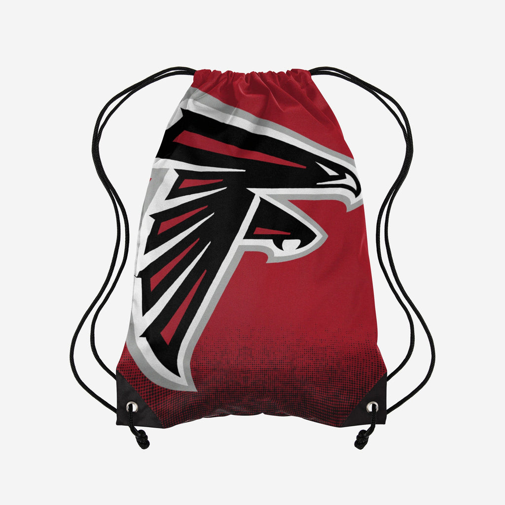 Atlanta Falcons Gradient Drawstring Backpack FOCO - FOCO.com