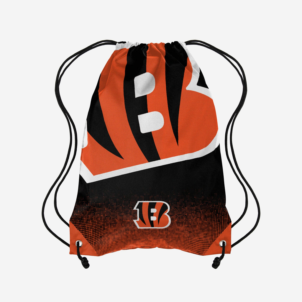 Cincinnati Bengals Gradient Drawstring Backpack FOCO - FOCO.com