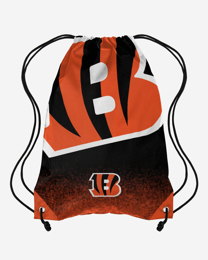 Cincinnati Bengals Gradient Drawstring Backpack FOCO - FOCO.com