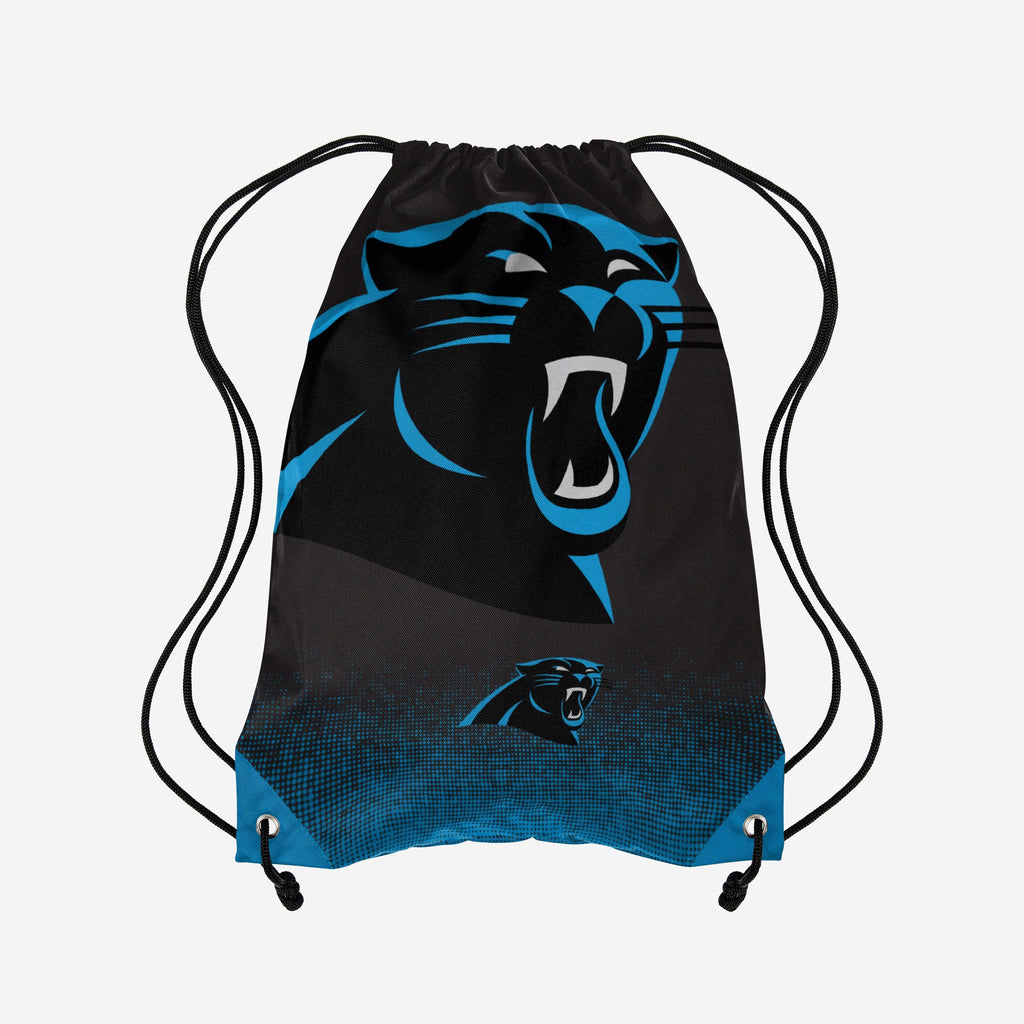 Carolina Panthers Gradient Drawstring Backpack FOCO - FOCO.com