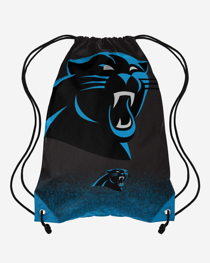 Carolina Panthers Gradient Drawstring Backpack FOCO - FOCO.com