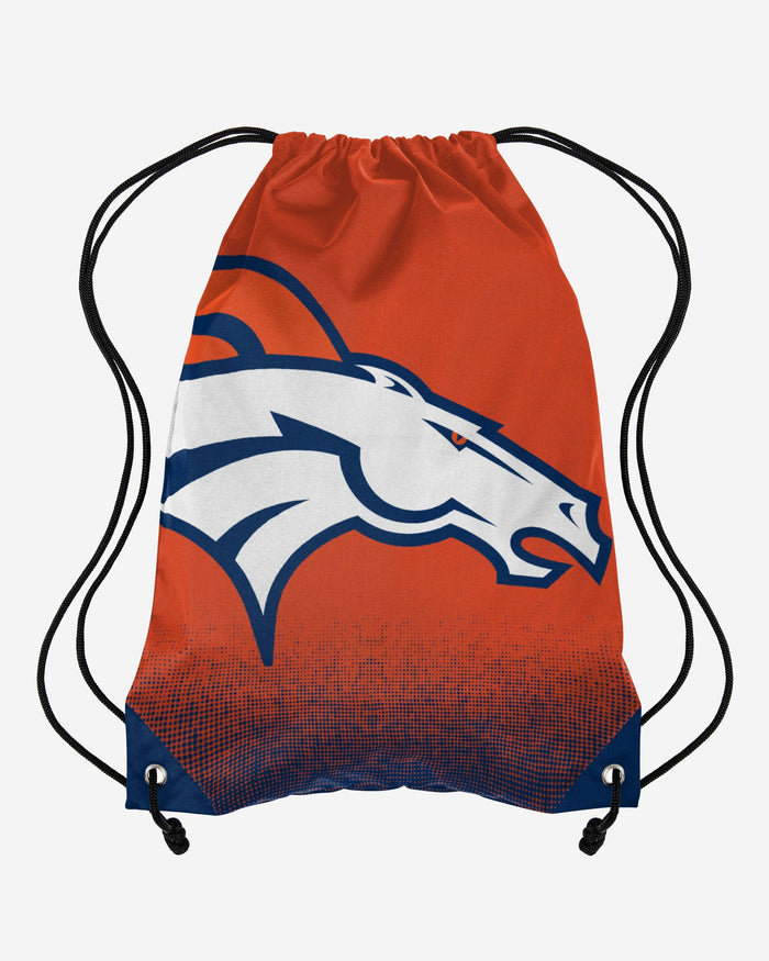 Denver Broncos Gradient Drawstring Backpack FOCO - FOCO.com