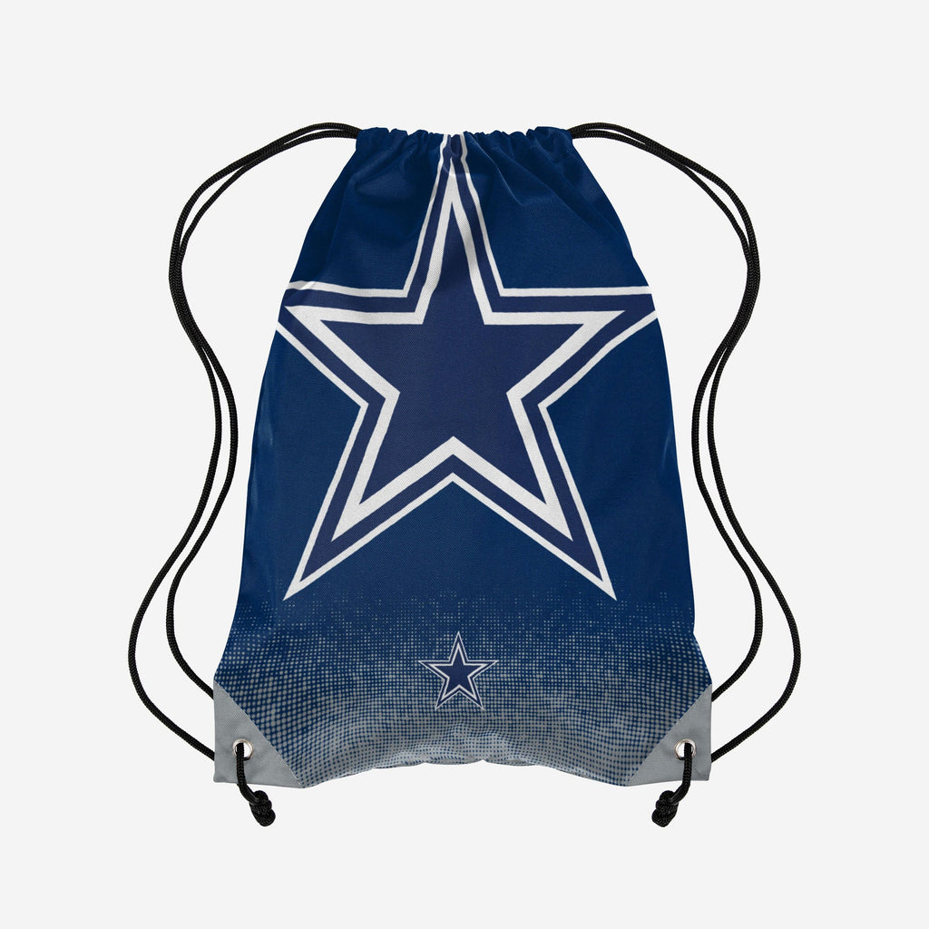 Dallas Cowboys Gradient Drawstring Backpack FOCO - FOCO.com