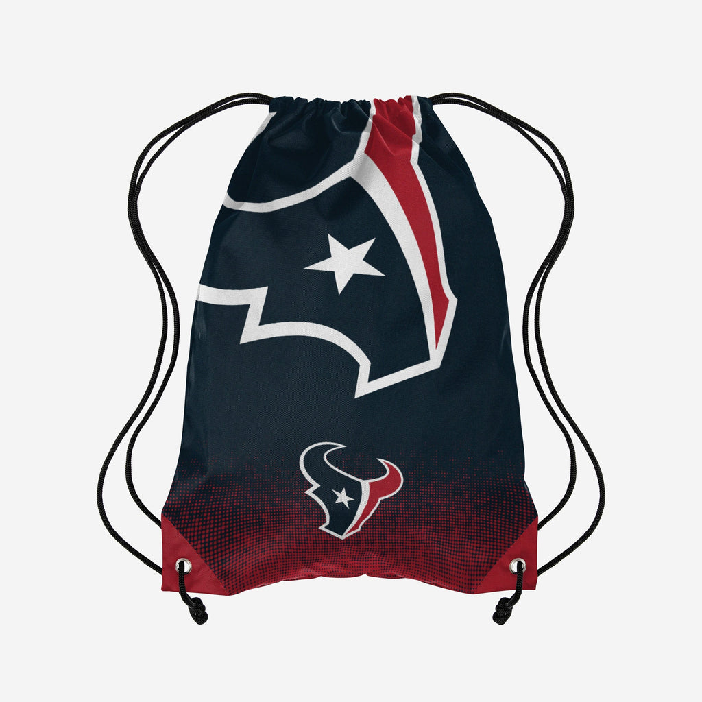 Houston Texans Gradient Drawstring Backpack FOCO - FOCO.com