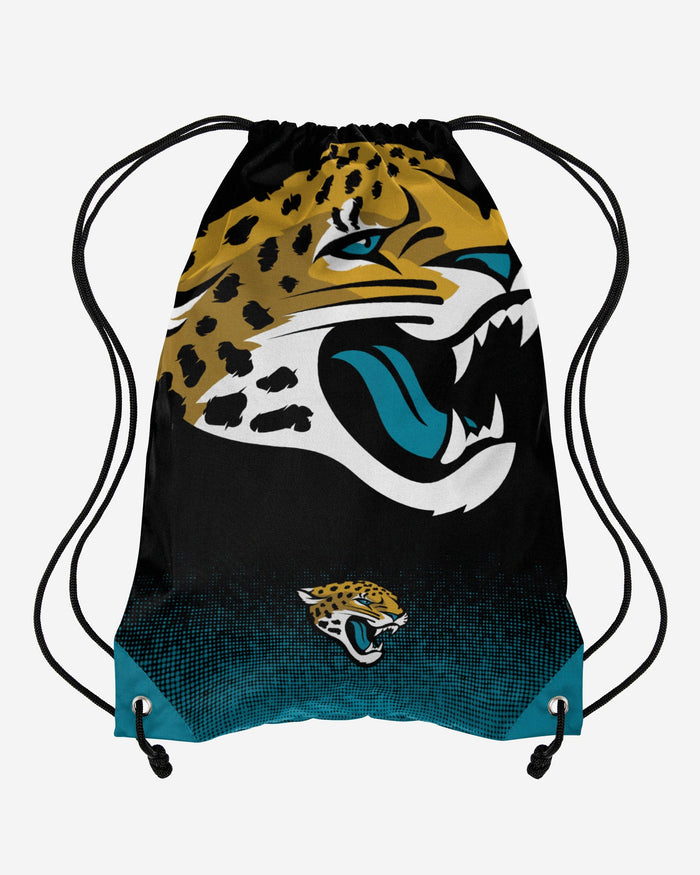 Jacksonville Jaguars Gradient Drawstring Backpack FOCO - FOCO.com