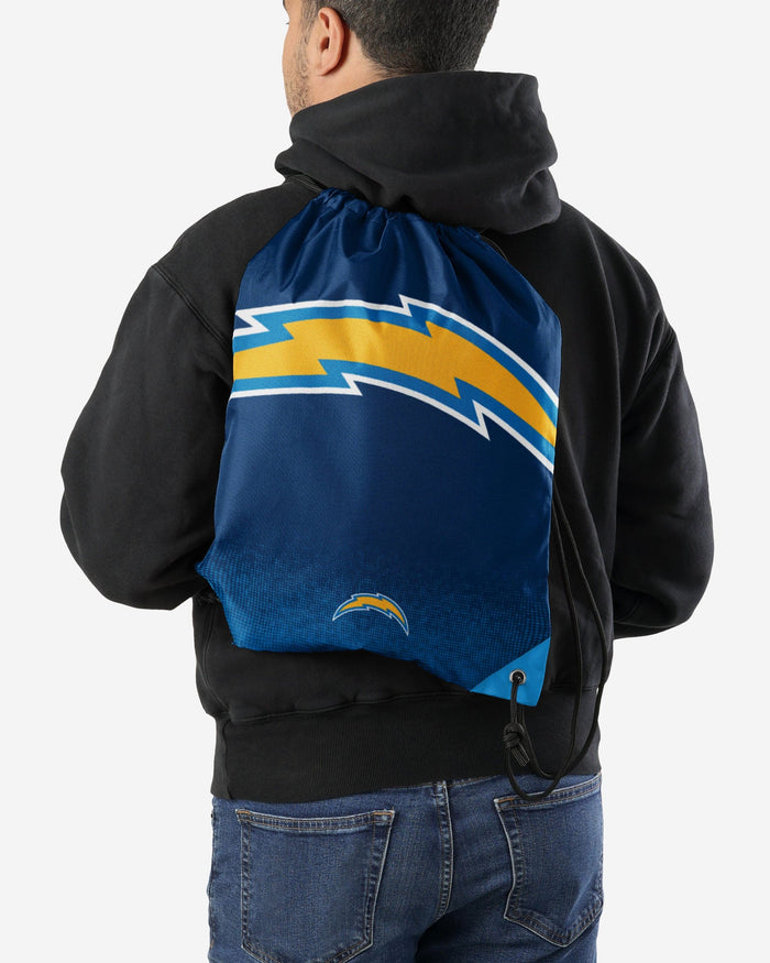 Los Angeles Chargers Gradient Drawstring Backpack FOCO - FOCO.com