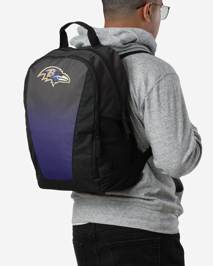 Baltimore Ravens Primetime Gradient Backpack FOCO - FOCO.com
