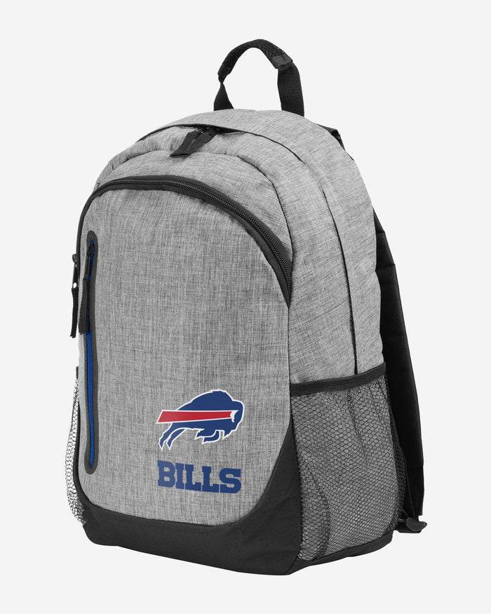 Buffalo Bills Heather Grey Bold Color Backpack FOCO - FOCO.com