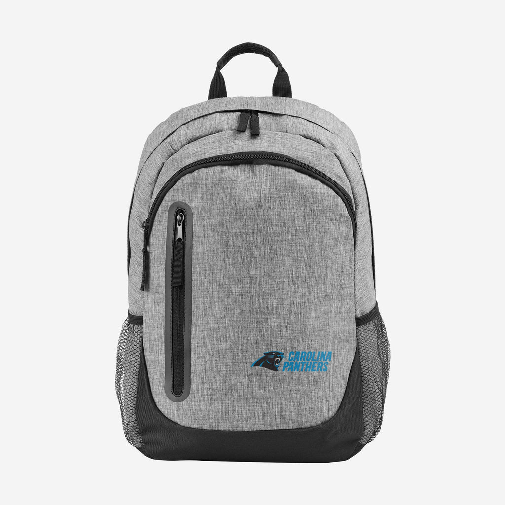 Carolina Panthers Heather Grey Bold Color Backpack FOCO - FOCO.com