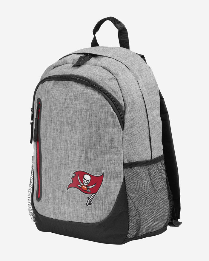 Tampa Bay Buccaneers Heather Grey Bold Color Backpack FOCO - FOCO.com