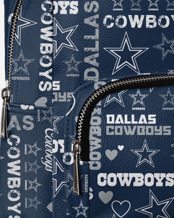 dallas cowboys jansport backpack Dallas Cowboys Logo Love Mini Backpack FOCO