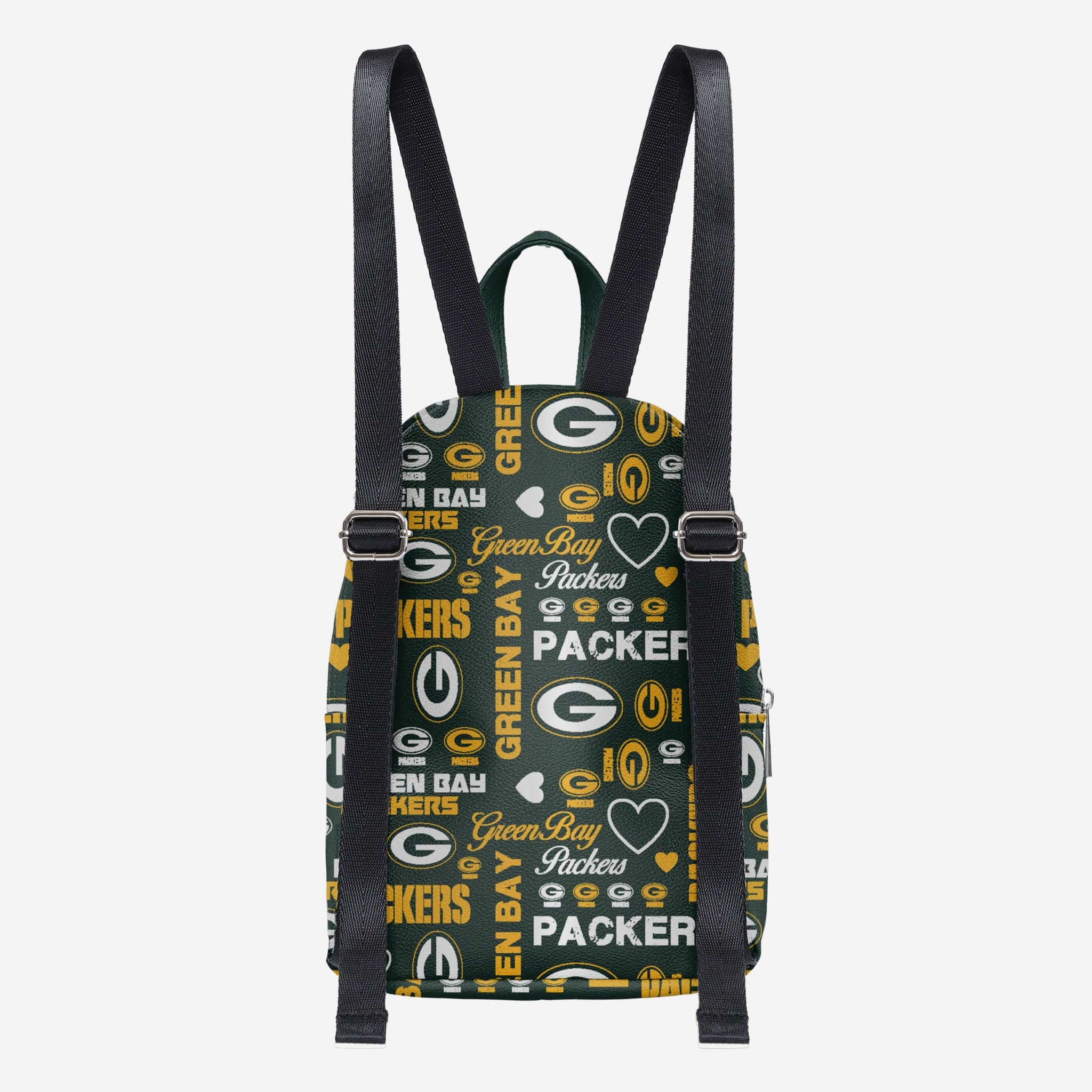 Green Bay Packers Logo Love Mini Backpack FOCO