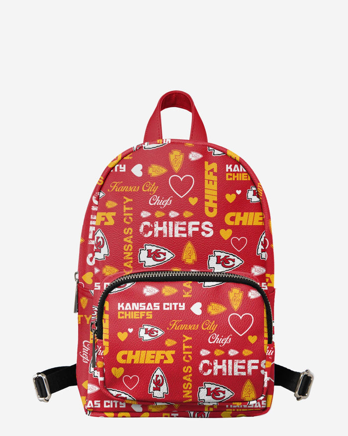 chiefs mini backpack Kansas City Chiefs Logo Love Mini Backpack FOCO