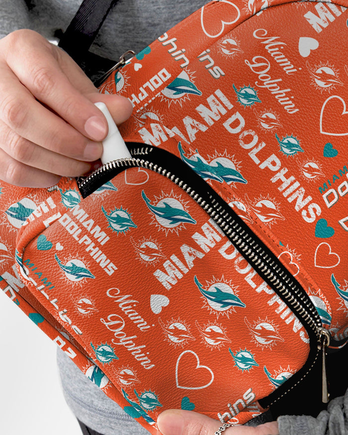 Miami Dolphins Logo Love Mini Backpack FOCO - FOCO.com