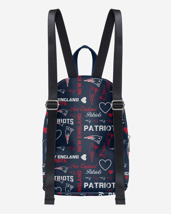 New England Patriots Logo Love Mini Backpack FOCO - FOCO.com