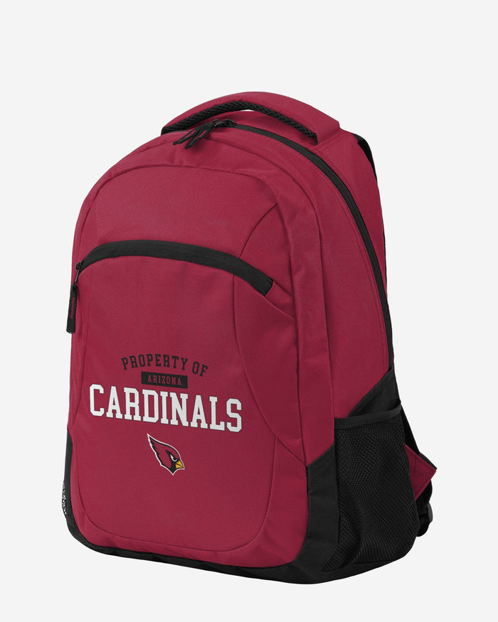 Arizona Cardinals Property Of Action Backpack FOCO - FOCO.com