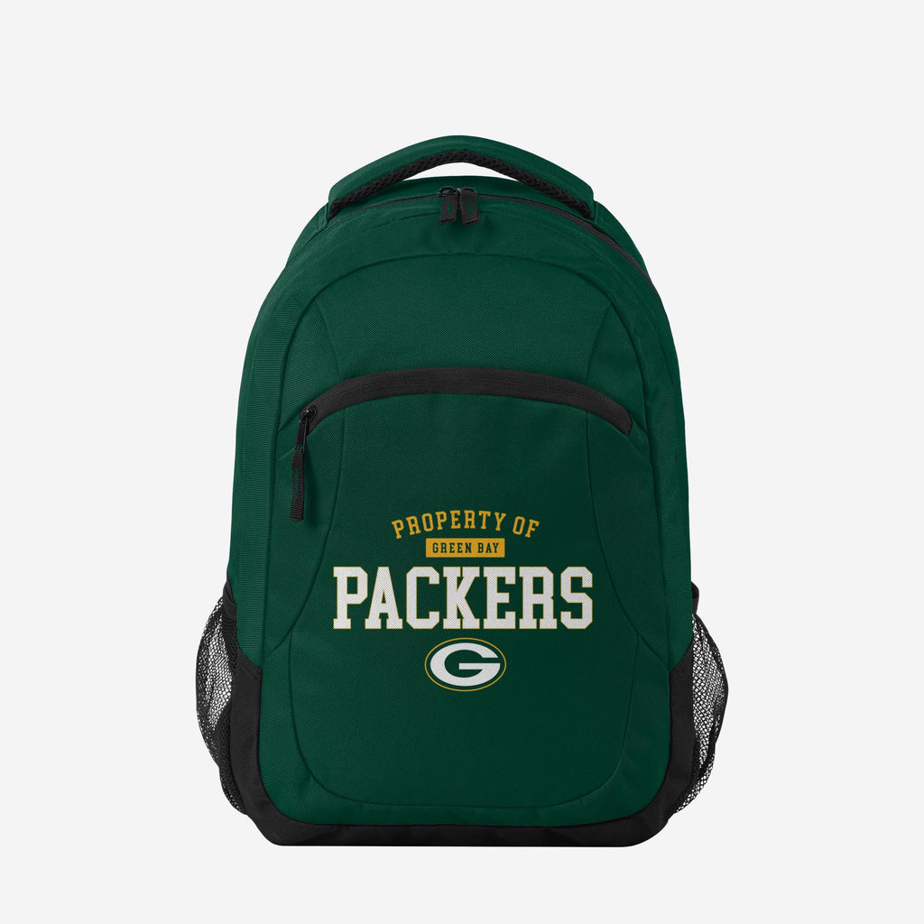 Green Bay Packers Property Of Action Backpack FOCO - FOCO.com