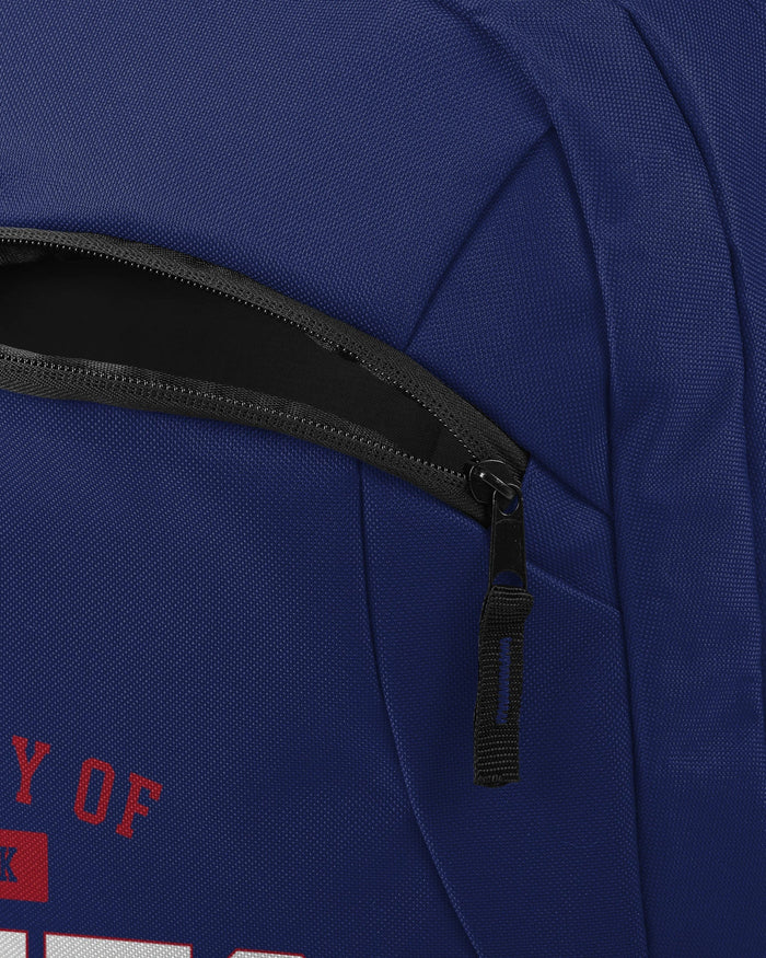 New York Giants Property Of Action Backpack FOCO - FOCO.com