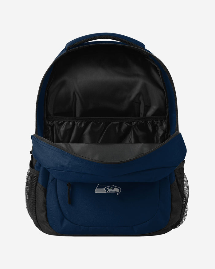 Seattle Seahawks Property Of Action Backpack FOCO - FOCO.com
