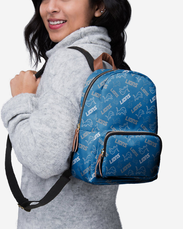 Detroit Lions Printed Collection Mini Backpack FOCO - FOCO.com